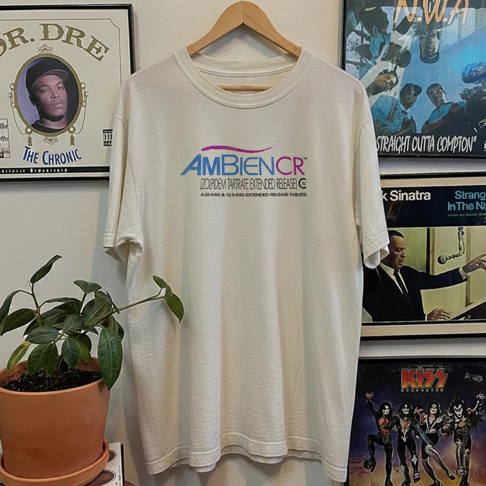 Rare Ambien CR , White Tee